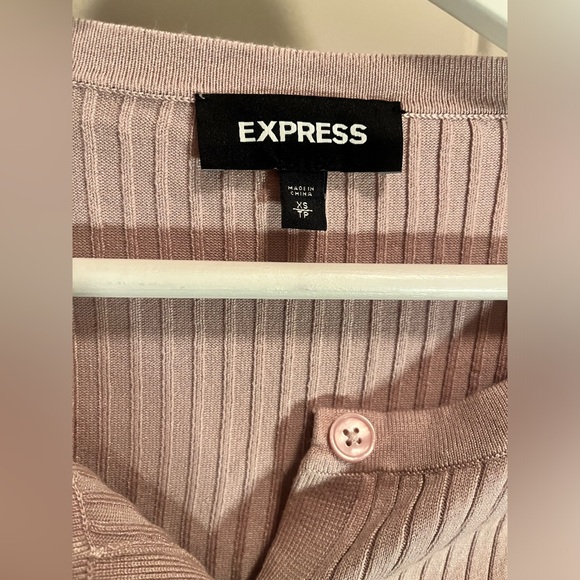 Express Button Down Cardigan in Size XS - Picture 3 of 4
